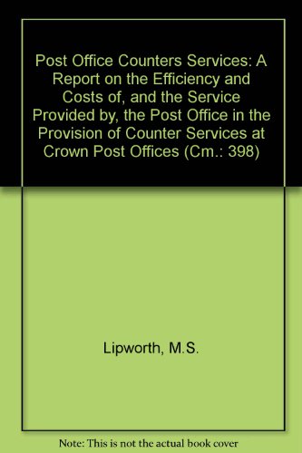 Book Post Office Counters Services (cm. 398) free