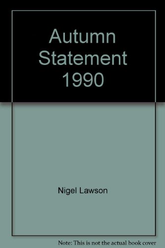 Book Autumn Statement 1990 free