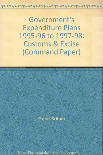Book The Government's expenditure plans free