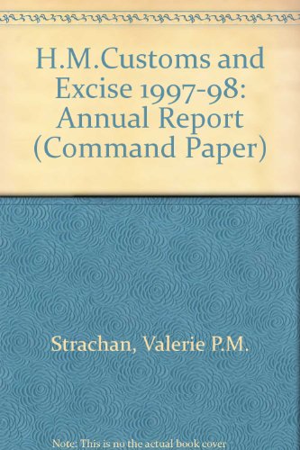 Book H. M. Customs and Excise : Annual Report free