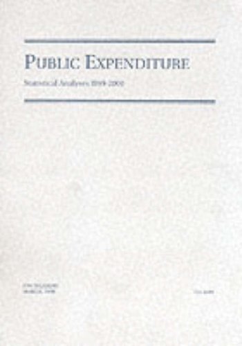 Book Public Expenditure: Statistical Analyses 1999-2000 (cm: 4201) (command Paper) free