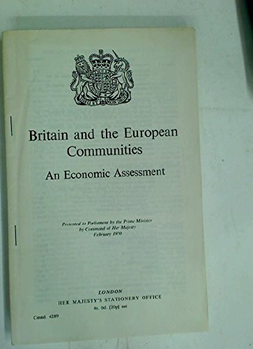 Book Britain and the European Communities. An Economic Assessment. free