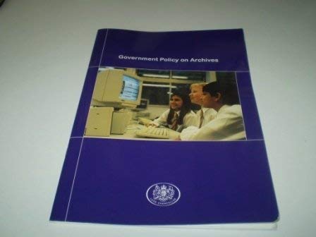 Book Government Policy on Archives (Command Paper) free