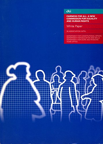 Book Promoting Equality, Challenging Discrimination: A Commission For Equality And Human Rights - A White Paper Command Paper 6185 free
