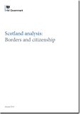 Book Scotland analysis: borders and citizenship (Cm.) free