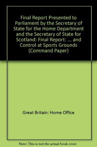 Book Final Report (Cmnd.: 9710) (Command Paper) free