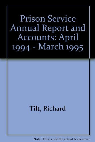 Book Prison Service Annual Report & Accounts free