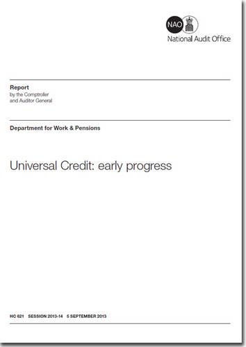 Book Universal Credit: Early Progress Department for Work and Pensions (House of Commons Papers, 2013-14) free