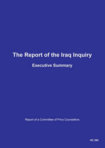 Book Executive Summary of the Iraq Inquiry (House of Commons Papers) free