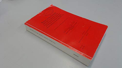 Book Report Of The Tribunal Appointed To Inquire Into Certain Issues Arising Out Of The Operations Of The Crown Agents As Financiers On Own Account In The Years 1967-74 (hl) free
