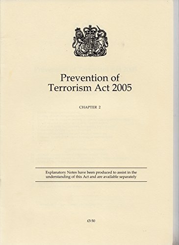 Book Prevention of Terrorism Act 2005: Chapter 2 free