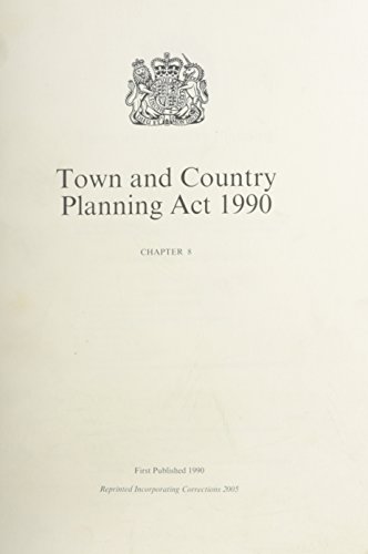 Book Town And Country Planning Act, 1990 (chapter 8) free
