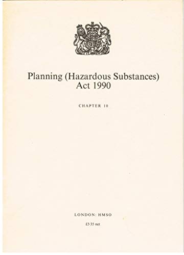 Book Planning (Hazardous Substances) Act 1990 free