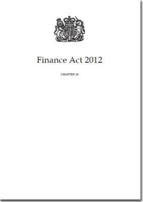 Book Finance Acts: 2012 (2) Chapter 14 (finance Act (#02.06.020)) free