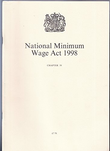 Book National Minimum Wage ACT 1998 free