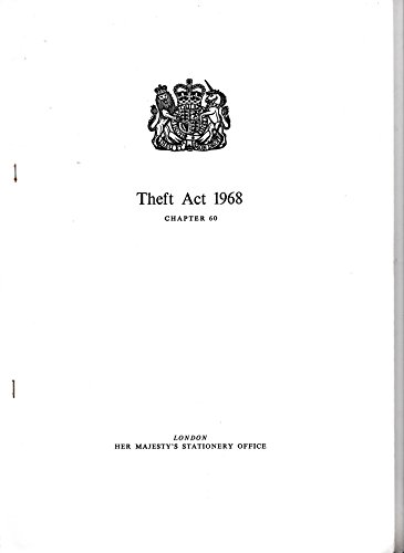 Book The Theft Act 1968 free