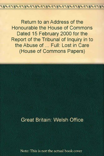 Book The Waterhouse Report: Lost in Care: Summary free