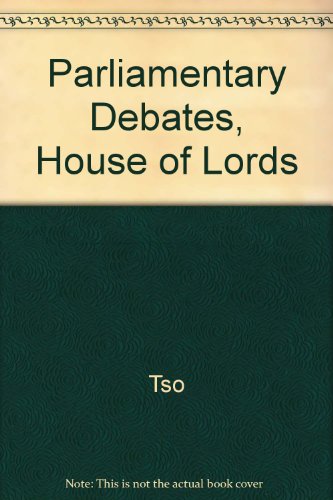 Book Parliamentary Debates, House Of Lords free
