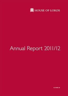 Book House of Lords Annual Report free