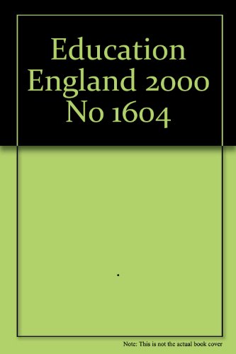 Book The Education (national Curriculum) (attainment Targets And Programmes Of Study In English) (england) Order 2000 (statutory Instruments) free