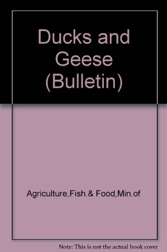 Book Ducks And Geese (bulletin) free