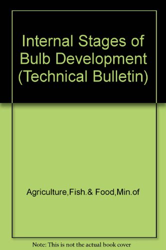 Book Internal Stages Of Bulb Development (its Technical Bulletins) free
