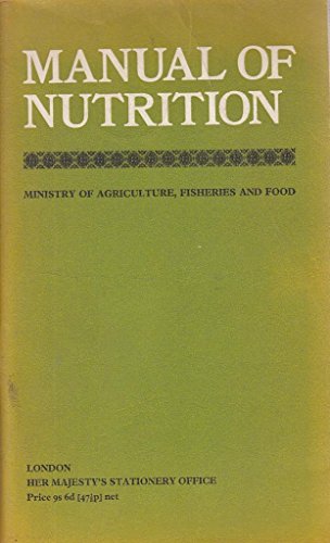 Book Manual of Nutrition free