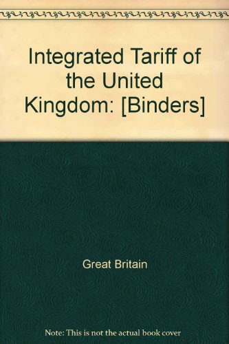Book Integrated Tariff of the United Kingdom free