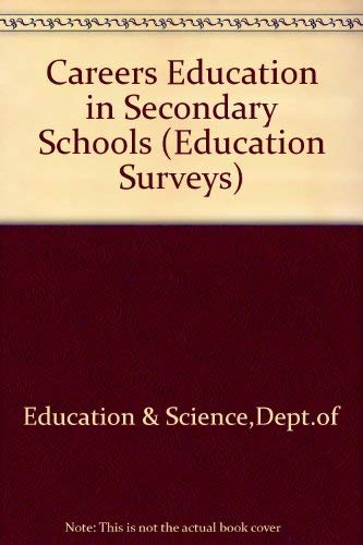 Book Careers Education In Secondary Schools free