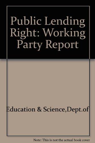 Book Public lending right; free