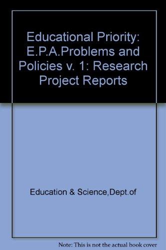 Book E.P.A. problems and policies, (Educational priority) (v. 1) free