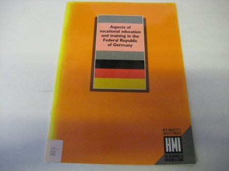 Book Aspects of Vocational Education and Training in the Federal Republic of Germany free