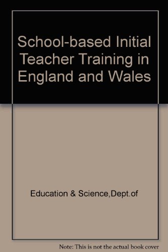 Book School-based Initial Teacher Training in England and Wales: A Report by HM Inspectorate free