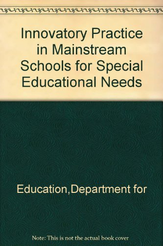 Book Innovatory Practice in Mainstream Schools for Special Educational Needs free