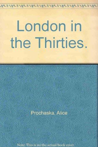 Book London in the thirties free