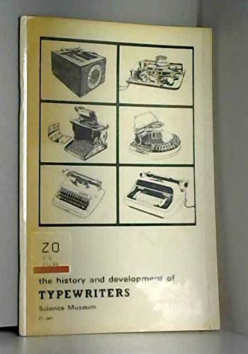 Book History and Development of Typewriters free