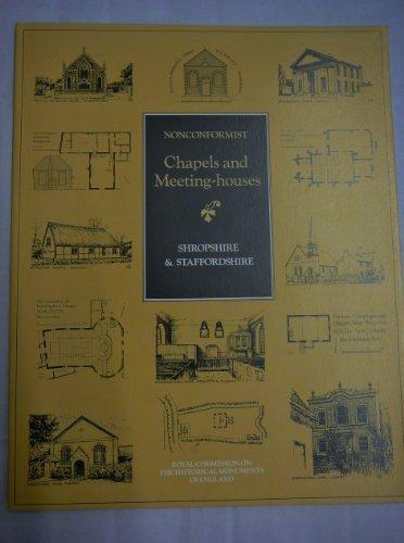 Book Nonconformist Chapels: County Fascicules: Shropshire and Staffordshire free
