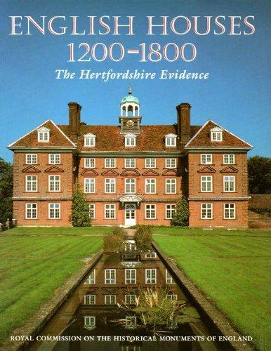 Book English Houses 1200-1800: The Hertfordshire Evidence free