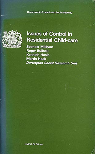 Book Issues of control in residential child-care free
