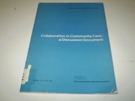 Book Collaboration in community care: A discussion document free