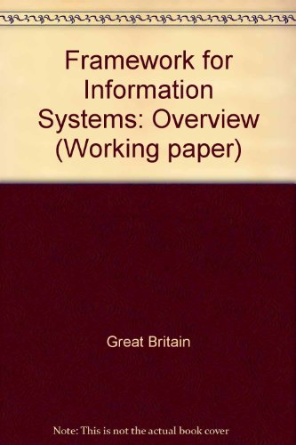 Book Framework for information systems: Overview (Working paper) free