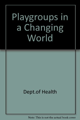 Book Playgroups in a Changing World free