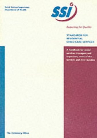 Book SSI: Standards of Residential Child Care Services free