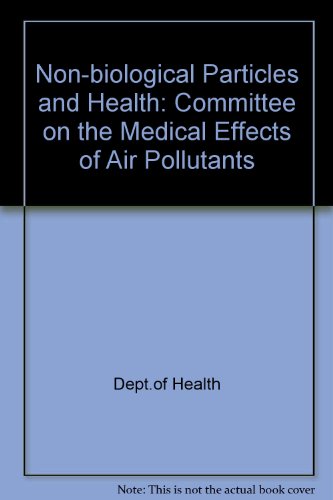 Book Non-biological Particles and Health free Book Non-biological Particles and Health free