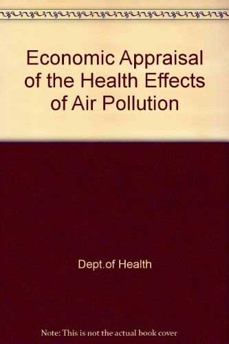 Book Economic appraisal of the health effects of air pollution free