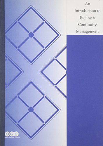 Book Introduction to Business Continuity Management (IT Infrastructure Library) free
