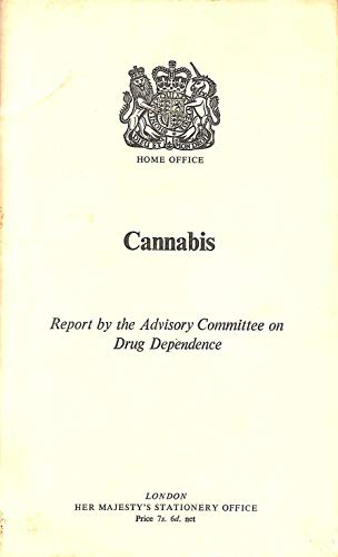 Book Cannabis: Report By The Advisory Committee On Drug Dependence free