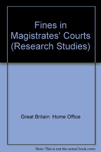 Book Fines in magistrates' courts free
