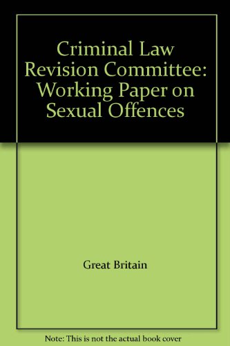 Book Working paper on sexual offences free