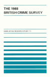 Book The British Crime Survey 1988 free